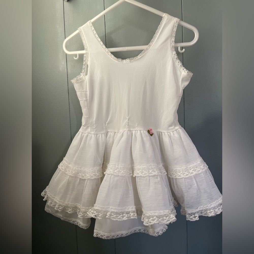 Vintage Toddler Her Majesty Beautiful Ruffle Slip